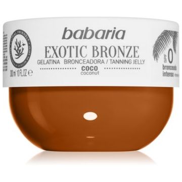 Babaria Tanning Jelly Exotic Bronze gel de corp pentru un bronz intens de firma originala