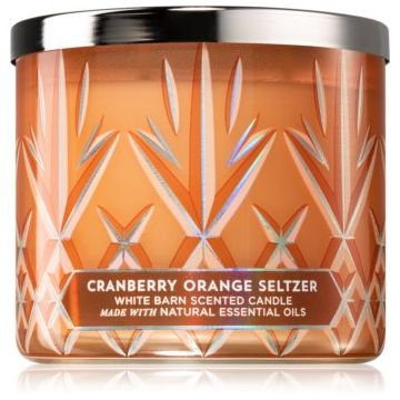 Bath & Body Works Cranberry Orange Seltzer lumânare parfumată de firma original