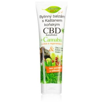 Bione Cosmetics Cannabis CBD balsam relaxant pentru masaj cu CBD