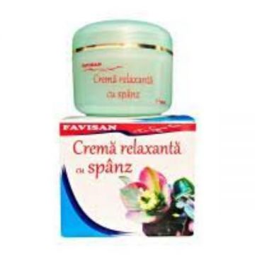 Crema Relaxanta cu Spanz Favisan, 50ml de firma originala