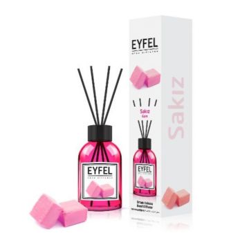 EYFEL REED DIFFUSER ODORIZANT CAMERA CU MIROS DE BUBBLE GUM la reducere