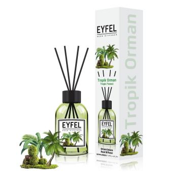 EYFEL REED DIFFUSER ODORIZANT CAMERA CU MIROS DE PADURE TROPICALA la reducere