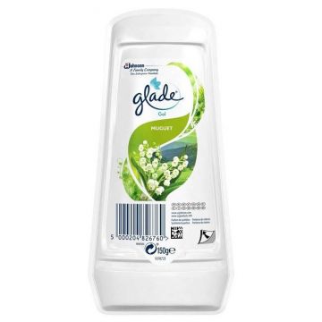 GLADE DEODORANT DE CAMERA SUB FORMA DE GEL MUGUET LACRAMIOARE de firma original