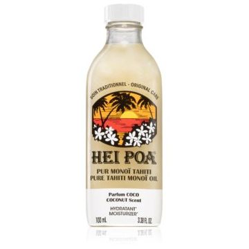 Hei Poa Pure Tahiti Monoï Oil Coconut ulei multifunctional pentru corp si par