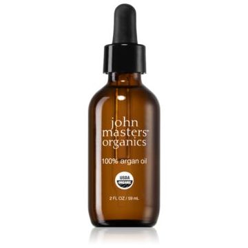 John Masters Organics 100% Argan Oil ulei de argan 100% pe fata , corp si par