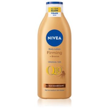 Nivea Q10 Firming + Bronze lotiune nuantatoare cu efect de întărire