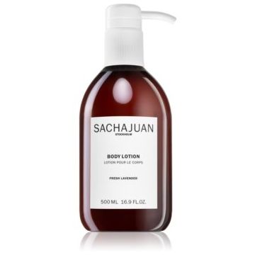 Sachajuan Body Lotion Fresh Lavender lotiune de corp hidratanta cu esente de lavanda
