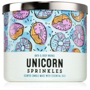 Bath & Body Works Unicorn Sprinkles lumânare parfumată de firma original