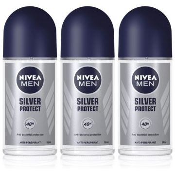 NIVEA MEN Silver Protect antiperspirant roll-on 48 de ore