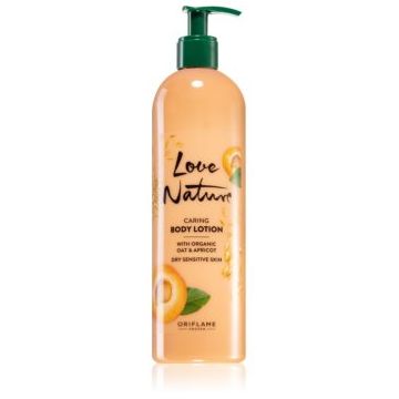 Oriflame Love Nature Organic Oat & Apricot lotiune pentru ingrijirea corporala