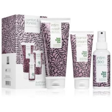 Australian Bodycare Comfort & Dryness set cadou (pentru igiena intima) ieftin