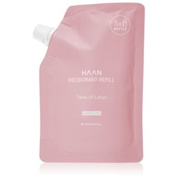 HAAN Deodorant Tales of Lotus roll-on antiperspirant cu efect răcoritor rezervă