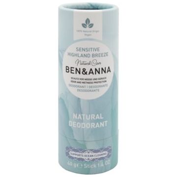 BEN&ANNA Sensitive Highland Breeze deodorant stick