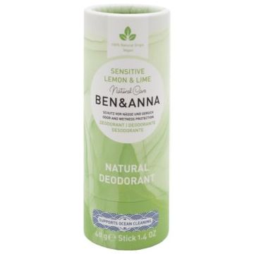 BEN&ANNA Sensitive Lemon & Lime deodorant stick ieftin