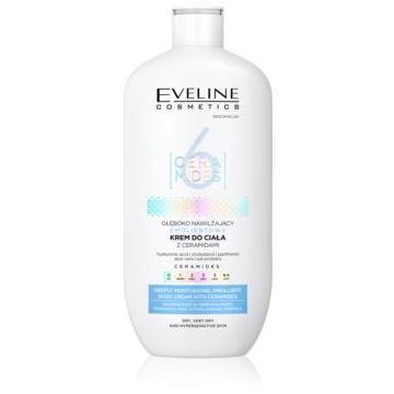 Eveline Cosmetics 6 Ceramides crema de corp hidratanta pentru pielea uscata sau foarte uscata