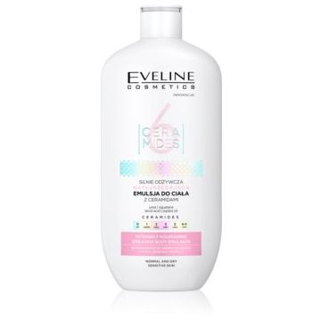 Eveline Cosmetics 6 Ceramides emulsie pentru corp pentru piele normala si uscata ieftina