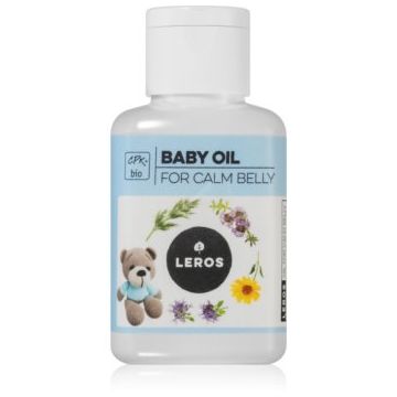 Leros BIO Baby oil Calm belly, wild thyme & dill ulei de masaj pentru burtica copiilor