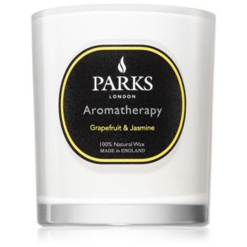 Parks London Aromatherapy Grapefruit & Jasmine lumânare parfumată