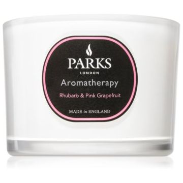 Parks London Aromatherapy Rhubarb & Pink Grapefruit lumânare parfumată de firma original