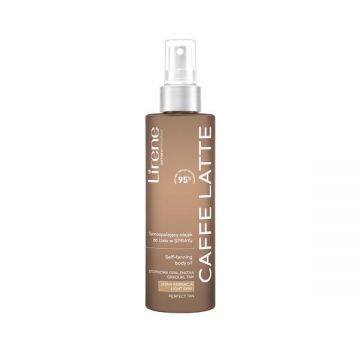 Ulei de corp Lirene Caffe Latte autobronzant, 190ml