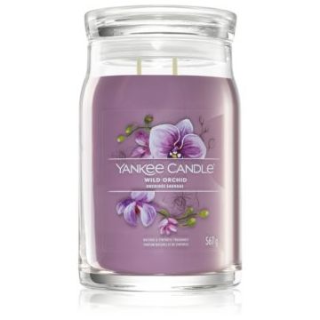 Yankee Candle Wild Orchid lumânare parfumată Signature de firma original