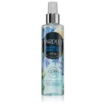 Yardley Bluebell & Sweetpea Body Mist pentru femei