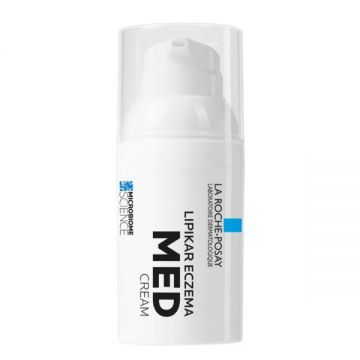 Crema pentru pielea cu eczema Lipikar EczemaMed, La Roche-Posay, 30 ml ieftina