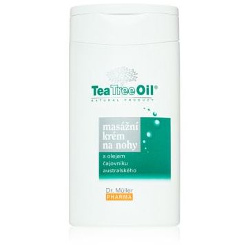 Dr. Müller Tea Tree Oil foot massage cream crema pentru masaj pentru picioare