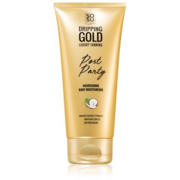 Dripping Gold Post Party crema de corp hidratanta pentru un bronz de lunga durata de firma originala