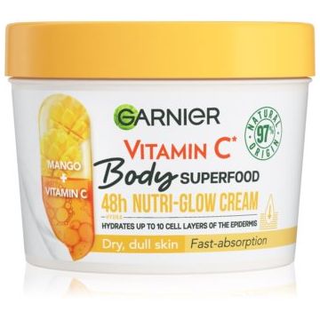 Garnier Body SuperFood cremă de corp, cu efect de iluminare cu vitamina C de firma originala