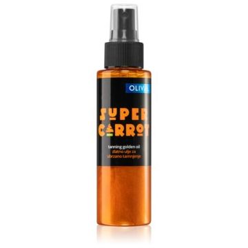 Olival SUPER Carrot ulei cu sclipici accelerator de bronzare de firma originala