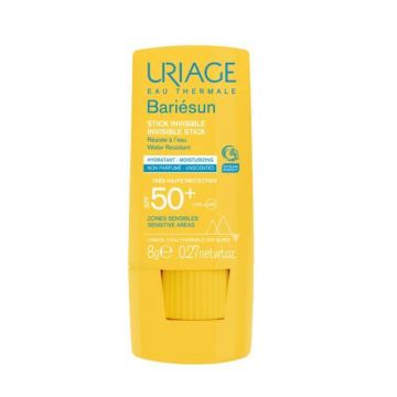 Stick invizibil pentru protectie solara cu SPF 50+ Bariesun, Uriage, 8 g ieftina