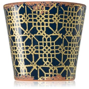 Wax Design Lattice Midnight Blue Spa Water lumânare parfumată