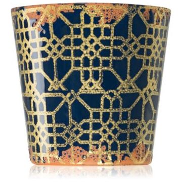 Wax Design Lattice Midnight Blue Spa Water lumânare parfumată