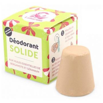 Deodorant Solid pentru Piele Normala Bergamota Zero Waste Lamazuna, 30 g de firma original