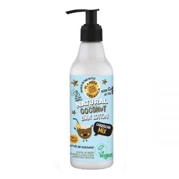 Lotiune de Corp cu Cocos Caribbean Mix Planeta Organica, 250ml