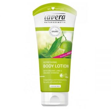 Lotiune de Corp Fresh cu Lime si Verbina Lavera, 200ml