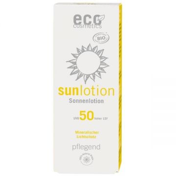 Lotiune Fluida de Protectie Solara SPF 50 cu Goji si Rodie Eco Cosmetics, 100ml ieftina