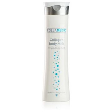 Collamedic Collagen body milk lotiune de corp pentru fermitate cu acid hialuronic