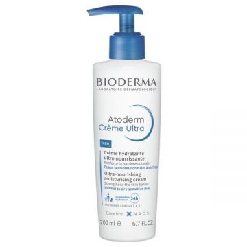 Crema hidratanta Atoderm Ultra, Bioderma, 200 ml de firma originala