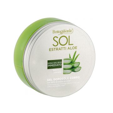 Gel dupa plaja, cu 90% suc de Aloe