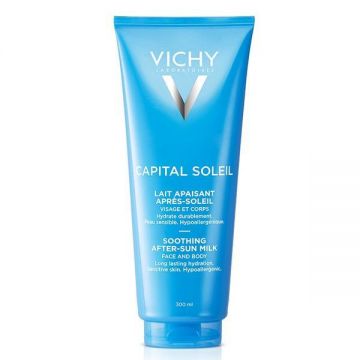 Lapte-gel hidratant dupa plaja Capital Soleil, Vichy, 300 ml