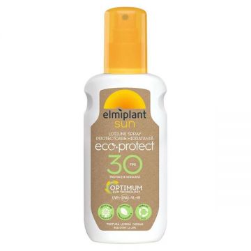 Lotiune Spray Protectoare Hidratanta - Elmiplant Sun Eco Protect FPS 30, 150 ml ieftina