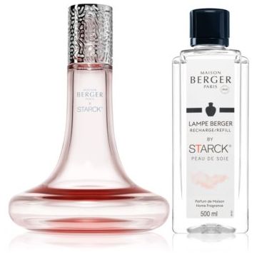 Maison Berger Paris Starck Peau de Soie set cadou Pink