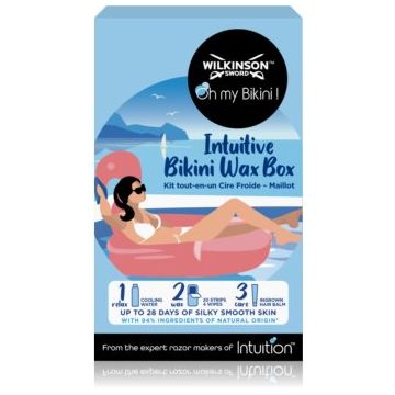 Wilkinson Sword Intuitive Bikini Wax set pentru depilare linia inghinala si axile la reducere