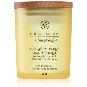 Chesapeake Bay Candle Mind & Body Strength & Energy lumânare parfumată ieftin