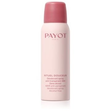 Payot Rituel Douceur 48HR Anti-Perspirant Deodorant Spray Alcohol Free deodorant spray antiperspirant fară alcool ieftin