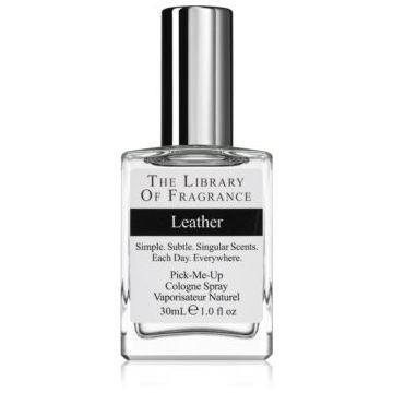 The Library of Fragrance Leather eau de cologne pentru bărbați