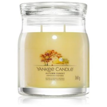 Yankee Candle Autumn Sunset lumânare parfumată Signature de firma original