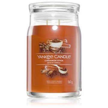 Yankee Candle Cinnamon Stick lumânare parfumată Signature de firma original